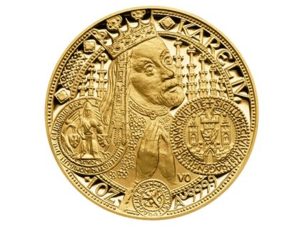10000 Kč Založení Nového Města pražského 1998 proof