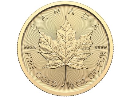 Maple Leaf 1 2 Oz Gold 2024