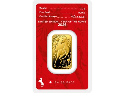 10g Argor Heraeus Rok koně 2026 1