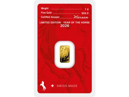 1g Argor Heraeus Rok koně 2026 1