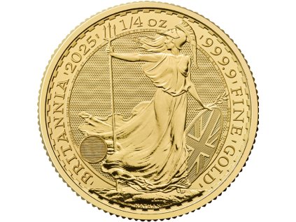 Britannia 1 4 Oz Gold 2025