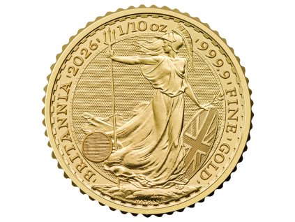 2727 zlata investicni mince britannia 1 10 oz