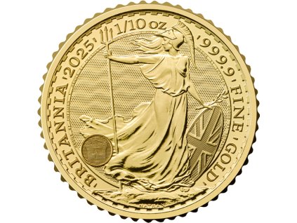 Britannia 1 10 Oz Gold 2025