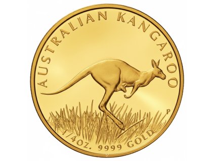 2754 2 zlata investicni mince kangaroo 1 4 oz nugget