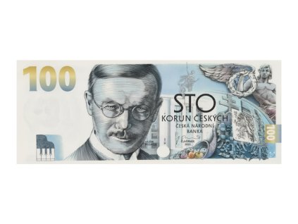 bankovka 100 Kč Vilém Pospíšil 2026 A