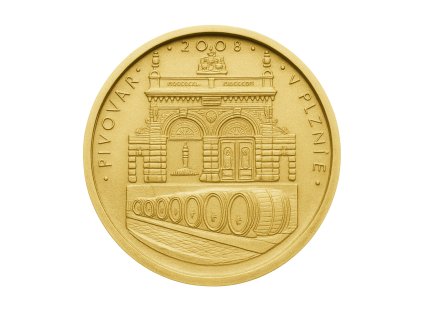 2500 Kč Pivovar Plzeň 2008 standard