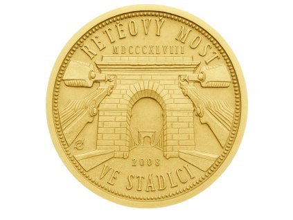 2500 Kč Řetězový most ve Stádlci 2008 standard
