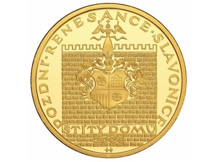 Pozdní renesance štíty domů ve Slavonicích 2003 proof A