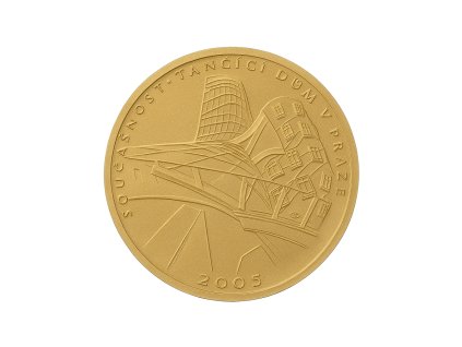 2000 Kč Současnost Tančící dům v Praze 2005 standard