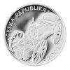 Stříbrná mince 200 Kč Josef Božek představil parovůz 2015 proof
