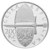 Vymření Přemyslovců po meči Václavem III. 2006 proof AA