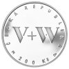 Narození Jana Wericha a Jiřího Voskovce 2005 proof AA