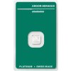 2406 1g argor heraeus svycarsko investicni platinovy slitek