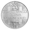 Stříbrná mince 500 Kč Československá ústava a Ústavní soud 2020 standard