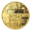 Zlatá mince 5000 Kč Renesanční most ve Stříbře 2011 proof