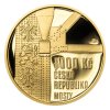 Zlatá mince 5000 Kč Žďákovský obloukový most 2015 proof