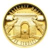 Zlatá mince 2500 Kč Řetězový most ve Stádlci 2008 proof