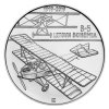 Stříbrná mince 200 Kč Sestrojení prvního letadla české výroby Bohemia B-5 2019 standard