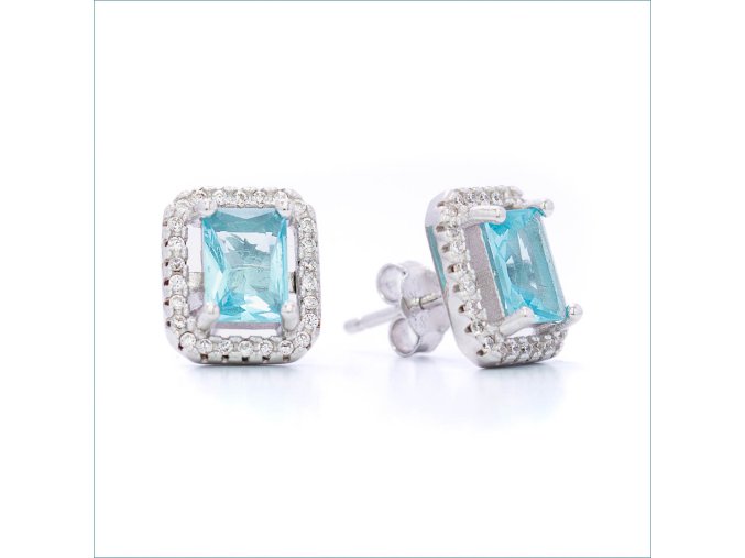 elegantne nausnice striebro 925 svetlomodry zirkon.jpg