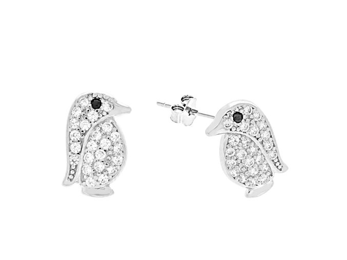 strieborne nausnice tucniaky zirkony predny pohlad.jpg