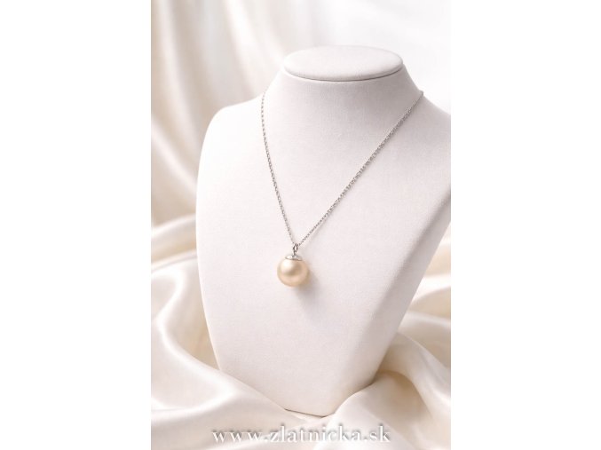 náhrdelnik s perlou