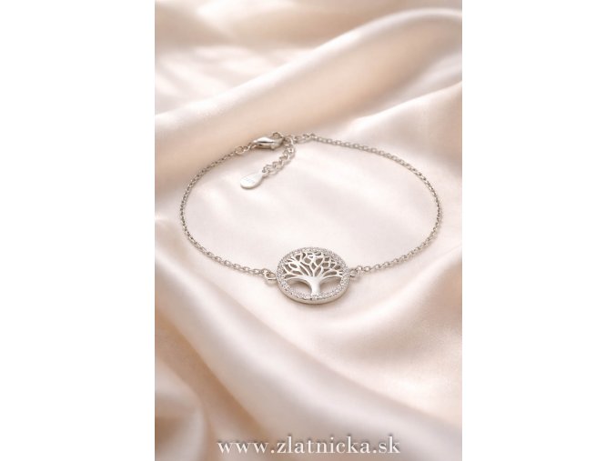 Dámsky strieborný náramok Strom života zo striebra 925