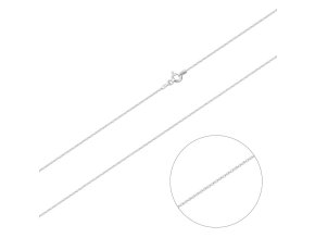 jemna strieborna retiazka damska