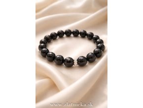 čierny turmalín – elegantný minerálny náramok
