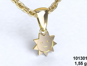 Au 585/1000 Zlatý přívěsek