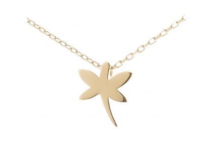 24192 zlaty nahrdelnik s vazkou 164 2018