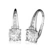 Náušnice z bílého zlata zdobené zirkony Noisy 6680355-0-0-1