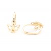 Zlaté náušnice andílek (DLV)