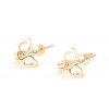 Zlaté náušnice andílek (DLV)