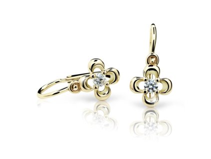 C2013 Zlaté náušnice - dětské