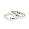 SNAU14B0043 Snubní prsteny dámský (Materiál Bílé zlato 14kt, Šířka 3.5, Velikost 40)