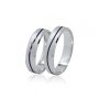 31P Snubní prsteny Retofy - Elegance pánský (Materiál Bílé zlato 14kt, Šířka 4.7, Velikost 40)
