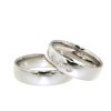 SNAU14B0064 Snubní prsteny pánský (Materiál Bílé zlato 14kt, Šířka 5, Velikost 40)