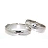 SNAU14B0047 Snubní prsteny pánský (Materiál Bílé zlato 14kt, Šířka 5, Velikost 40)