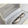 SNAU14B0083 Snubní prsteny dámský (Materiál Bílé zlato 14kt, Šířka 6, Velikost 40)