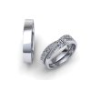 Snubní prsteny SN19001 dámský (Materiál Bílé zlato 14kt, Šířka 3, Velikost 40)