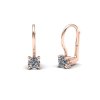 Briliantové náušnice NK210017 (Materiál Bílé zlato 14kt)