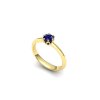 Zásnubní prsten s modrým safírem PZAU180001