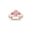 Dámský prsten s růžovým safírem PK20015