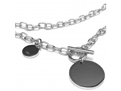 Ocelový náhrdelník s destičkou možnost gravírování