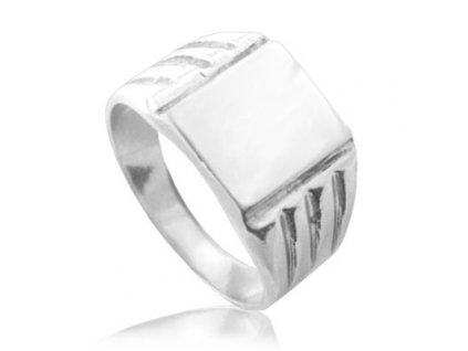 Pánský stříbrný prsten pečetní 000.00020