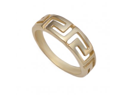 Zlatý prsten řecký vzor ZZ10