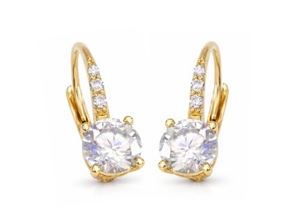 Zlaté detske nausnice