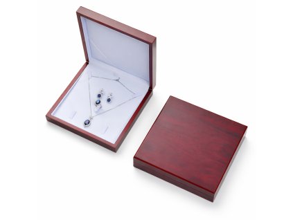 Drevena krabicka na soupravu sperku