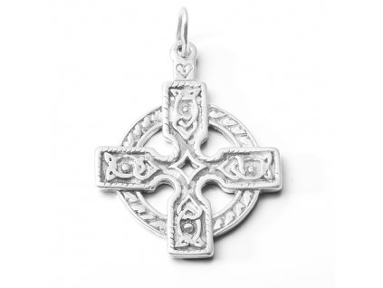 Stříbrný přívěsek keltský kříž 05.00001