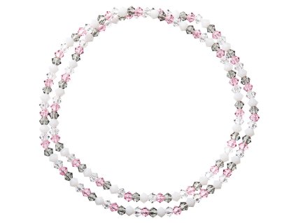 Náramek Swarovski krystal rose B73001.3